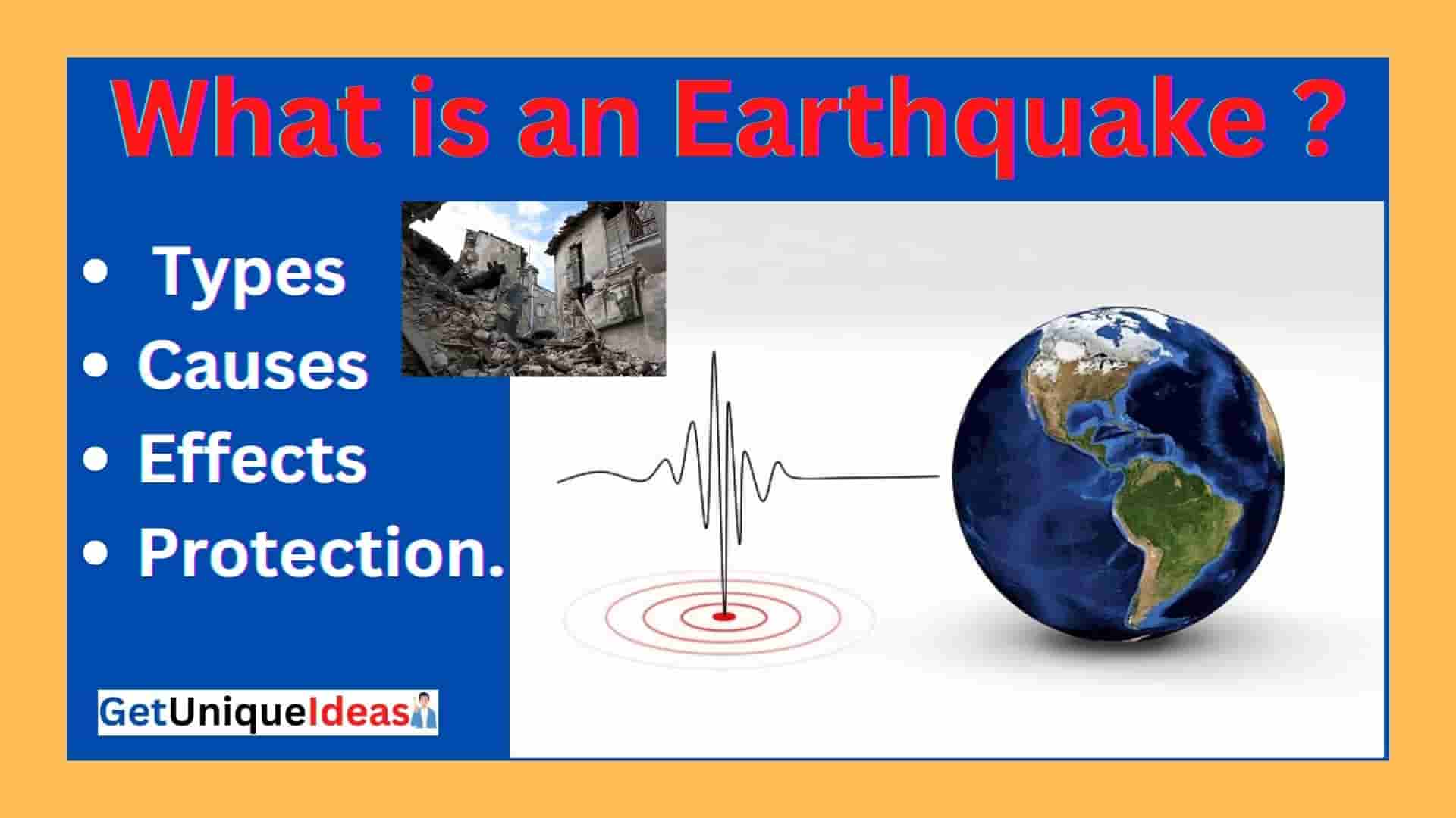 What is an earthquake?