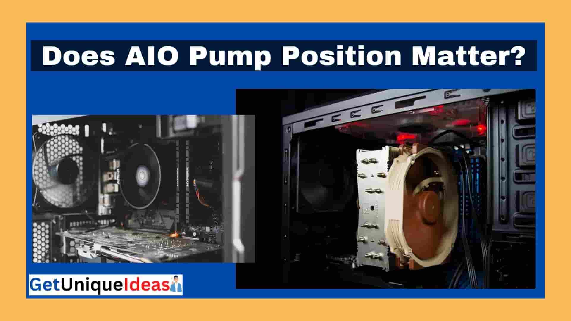 Does AIO Pump Position Matter?