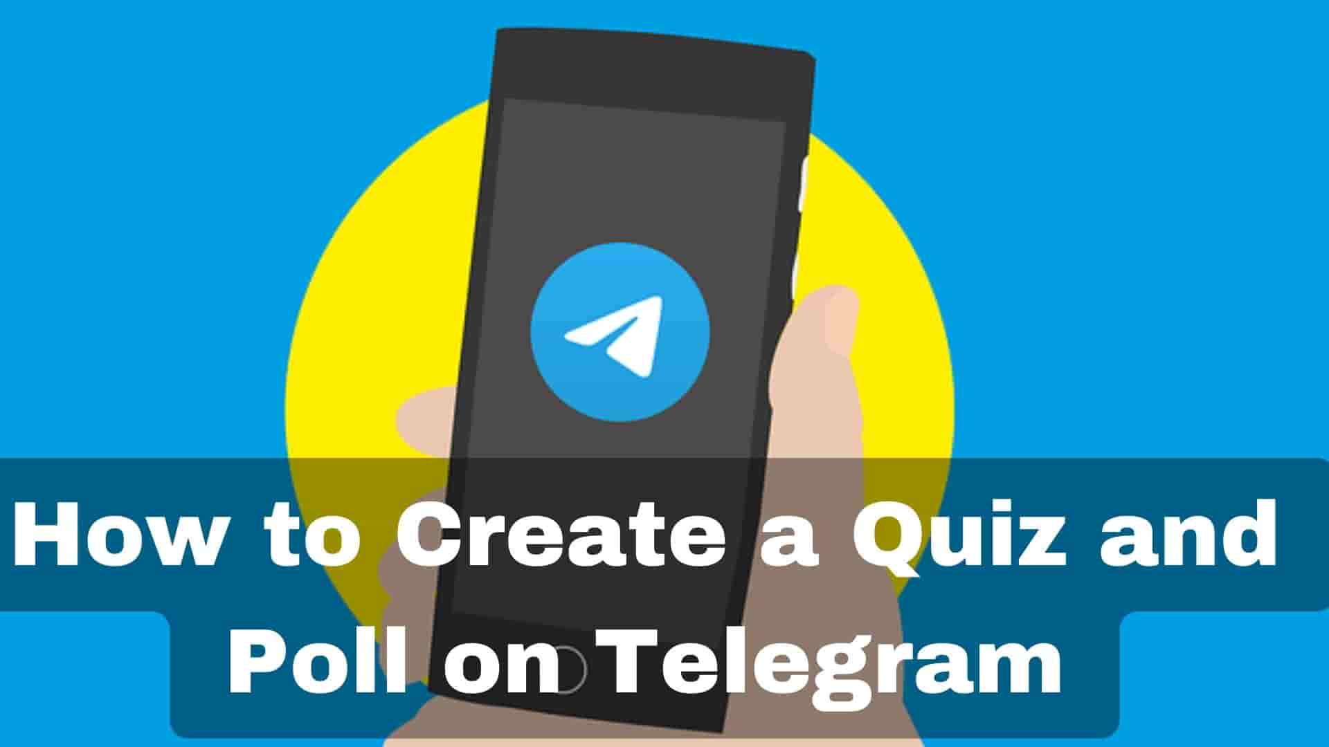 How to Create a Telegram Quiz