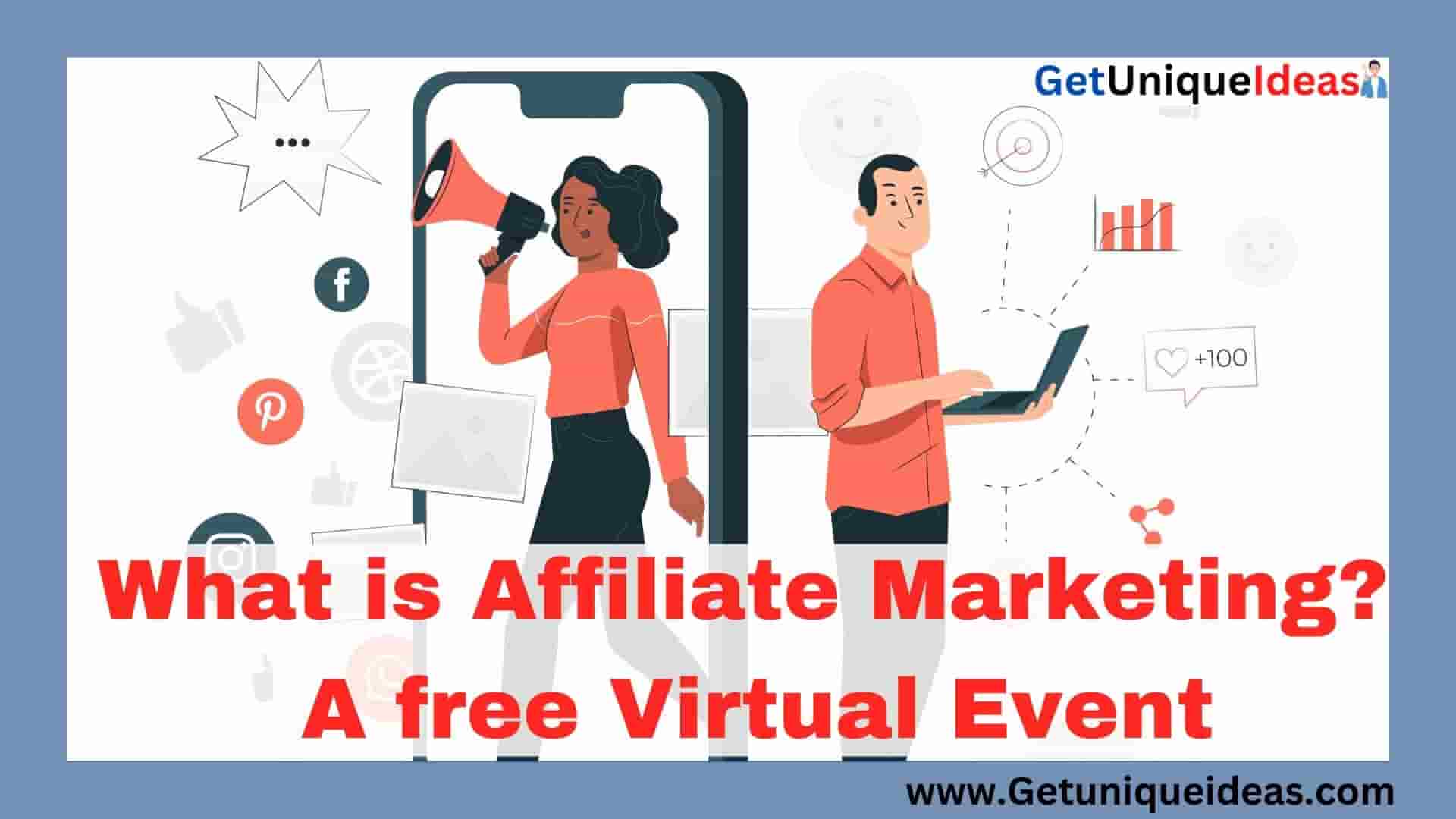 Affiliate Marketing Free Virtual Events