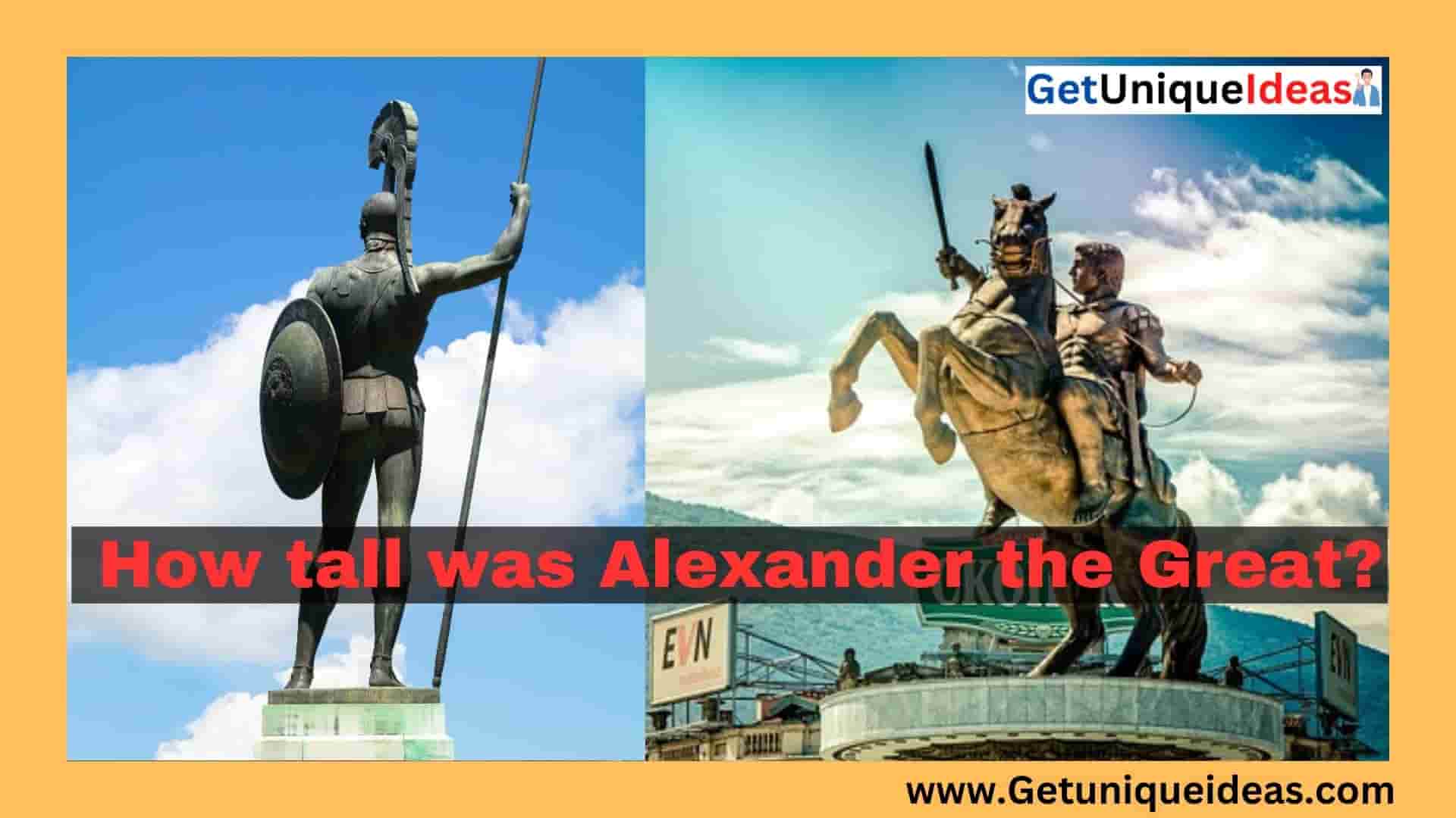 alexander the great height