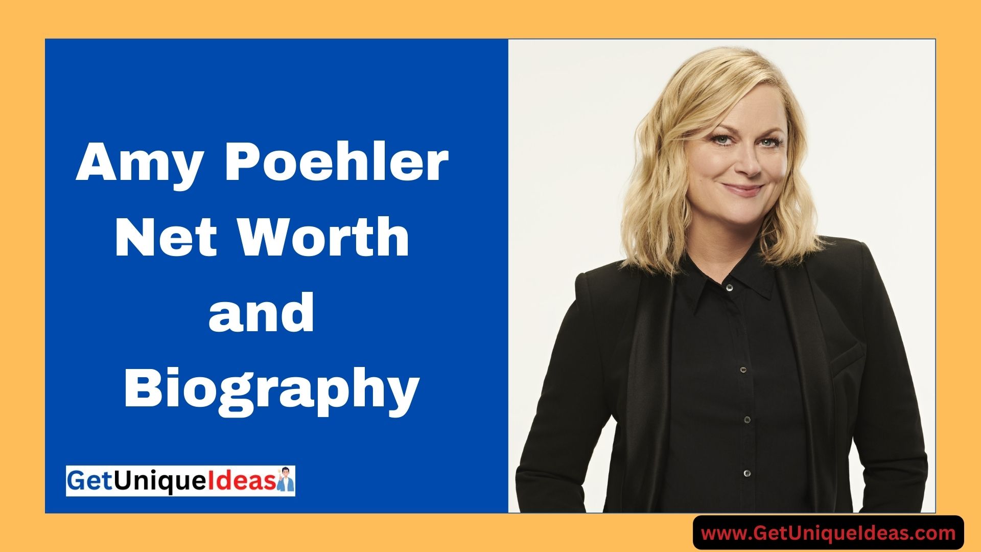 Amy Poehler Net Worth and Biography