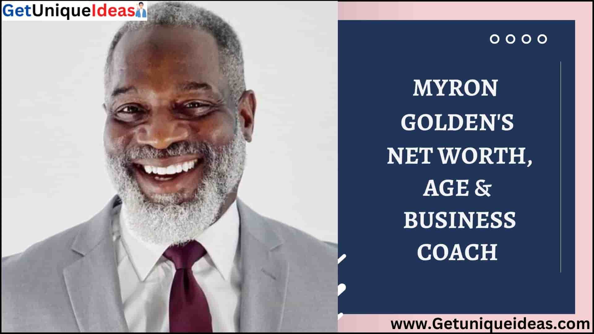 Myron Golden Net worth