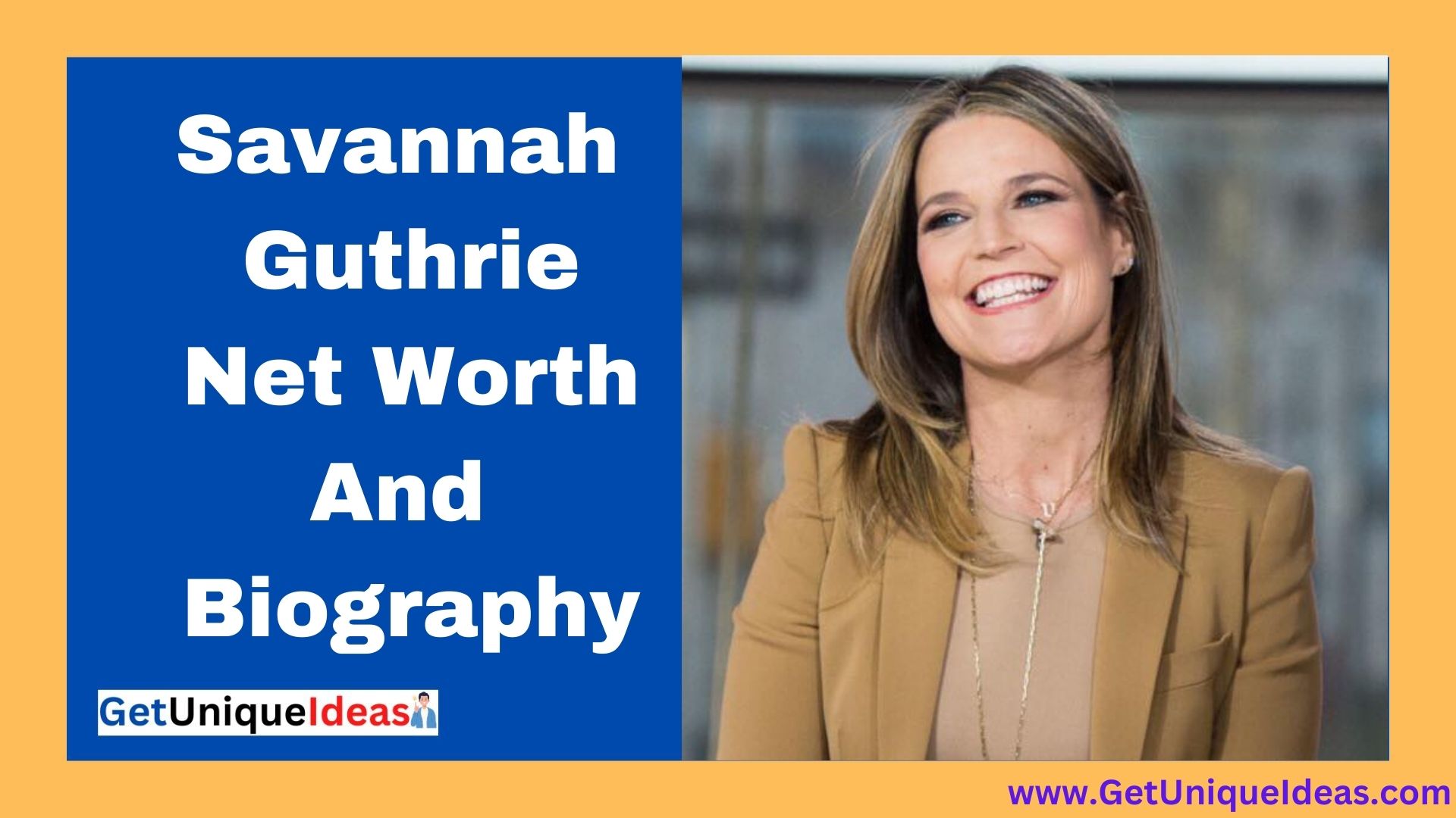 Savannah Guthrie Net Worth and Biography [2024] - GetUniqueIdeas